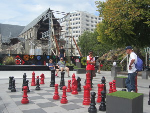 downtown chess & cathedral